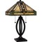Quoizel Tiffany Table Lamp Tiffany 2 Lights Matte Black TF6152MBK - alternate 2